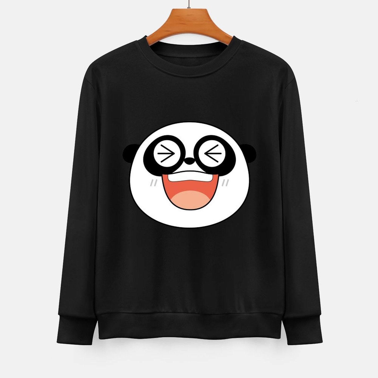 Front Patterned Long Sleeve TopBold Premium